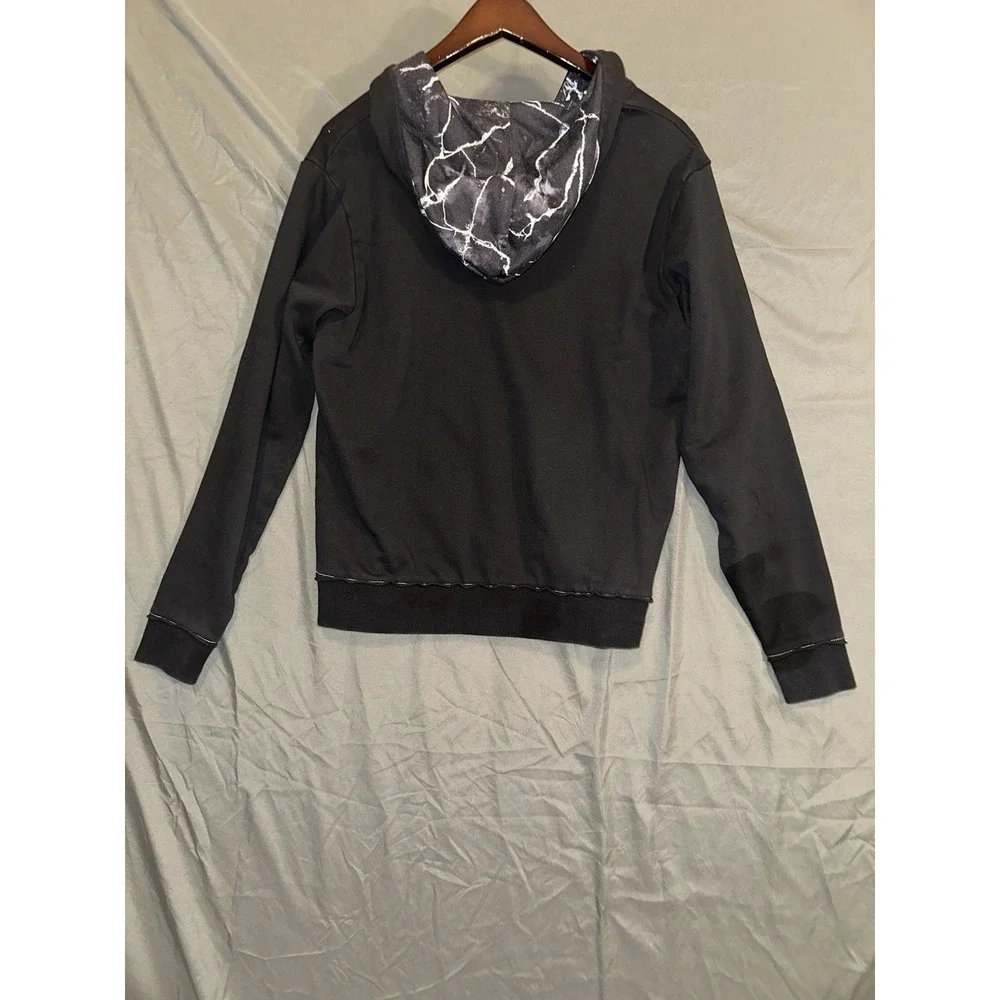 Cirque Du Soleil CRYSTAL Hoodie Mens Medium Black Pullover Sweatshirt Unisex‎